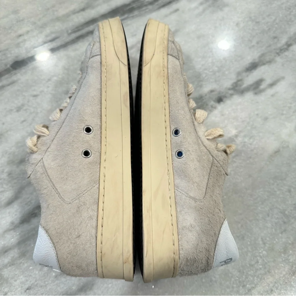 P448 Jack Macrame Sneakers Size 38 7.5 Women’s Shoes White Grey Boho